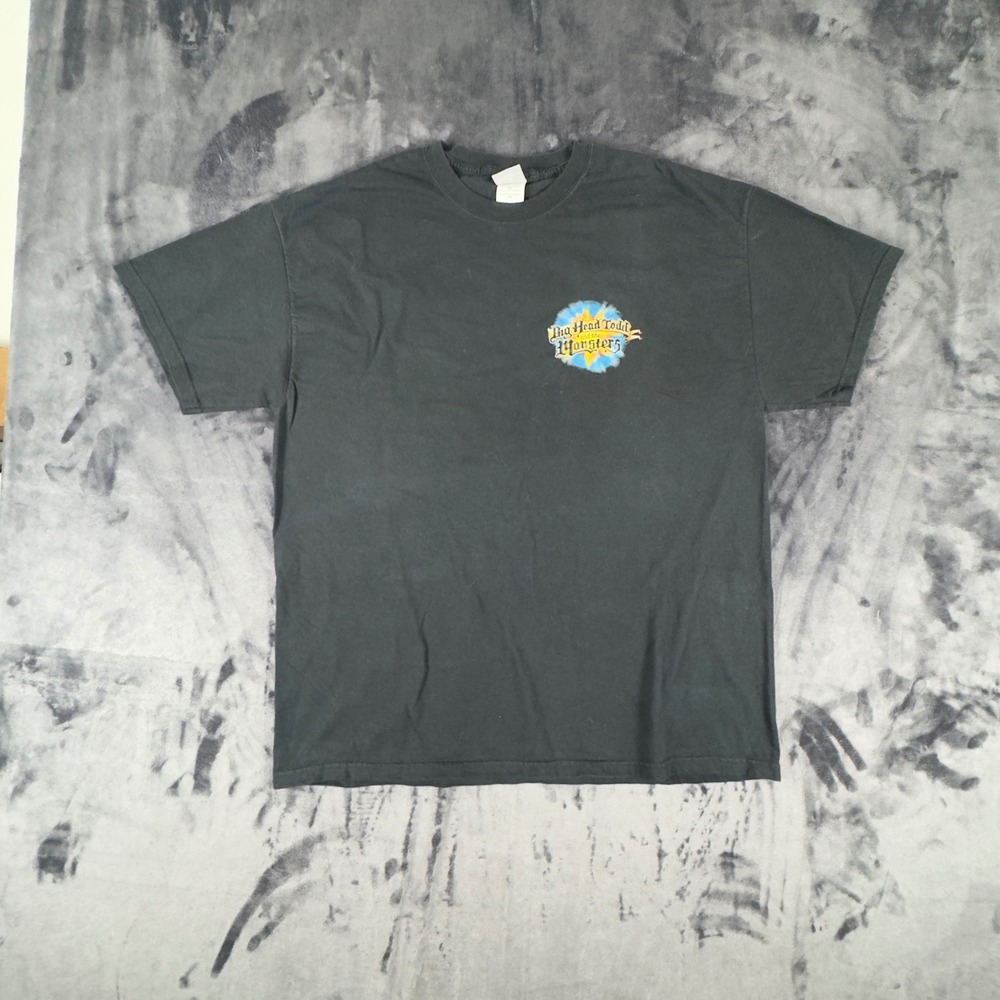 Big Head Todd and the Monsters Graphic T-Shirt Mens XL Black Band Concert Tee